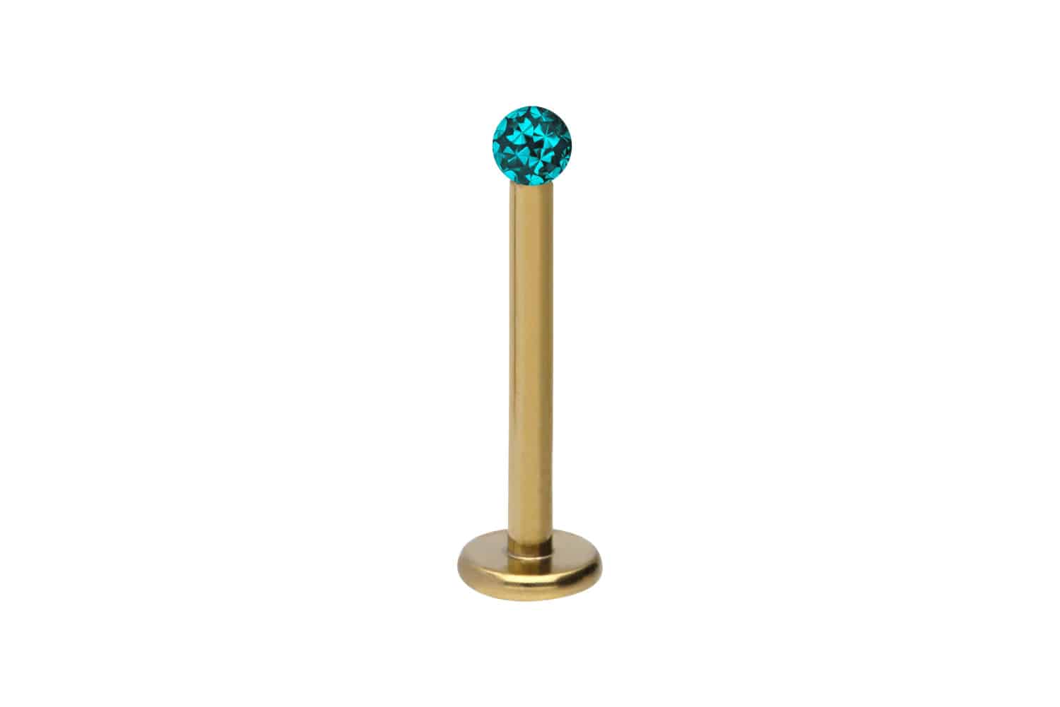 Titan Labret Piercing EPOXY-KUGEL